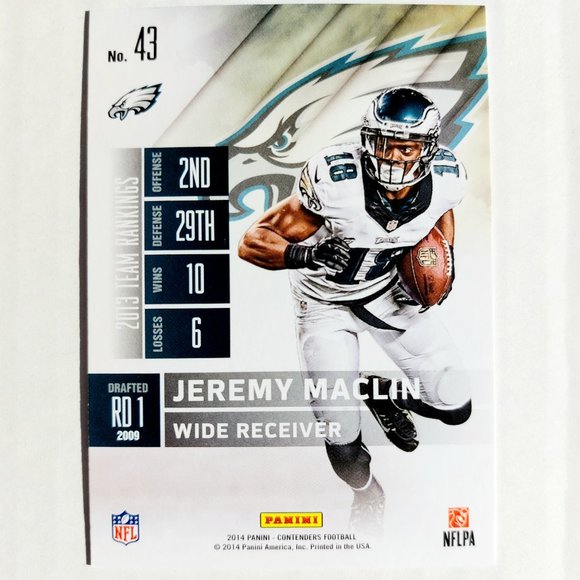 Philadelphia Eagles (Jeremy Maclin) - FTBL [26_JM1] - Picture 3 of 3
